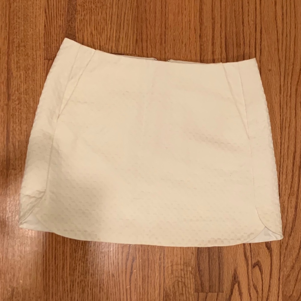 White Mini Skirt